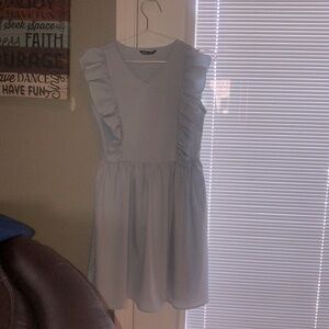 Shein light blue dress size small.